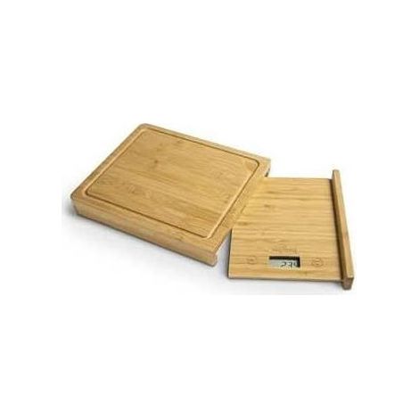Innoliving Bilancia da Cucina Digitale 2 in 1 in Bambu'