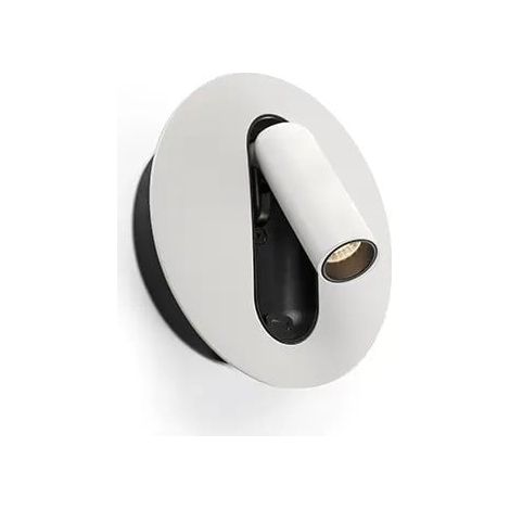 Lettore murale orientabile bianco TIMIT con interruttore 62762 (1/5)