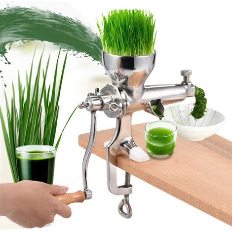 Stainless Steel Manual Citrus Juicer for Fruits, Vegetables, Wheatgrass, Vegetable Press, Hand Fruit Press (1/5)