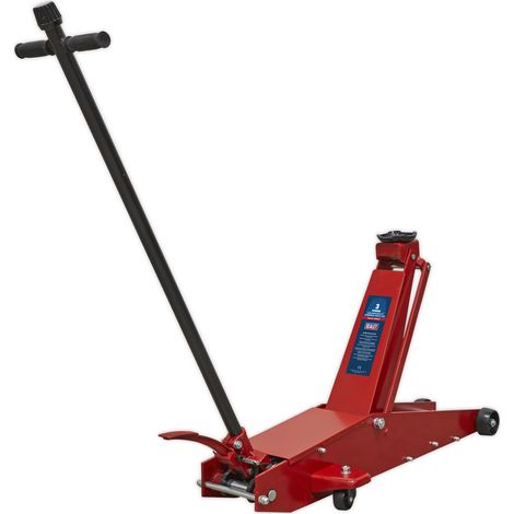 Sealey Premier Long Reach High Lift Trolley Jack 3 Tonne 3000HLC