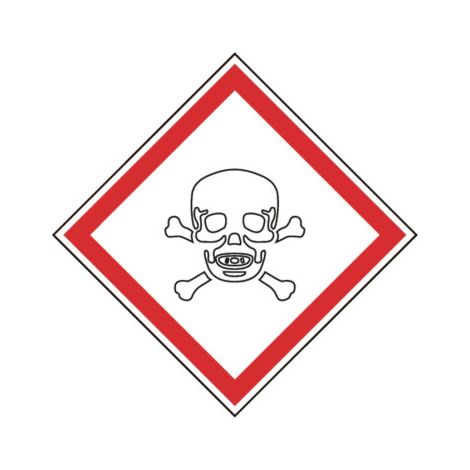 Señalización adhesiva de residuos tóxicos Toxicidad Aguda (1/2)
