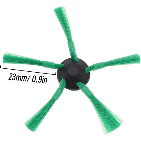 Brosse latérale Vorwerk VR200 VR300, pièce rechange nylon aspirateur robot durable (1/5)