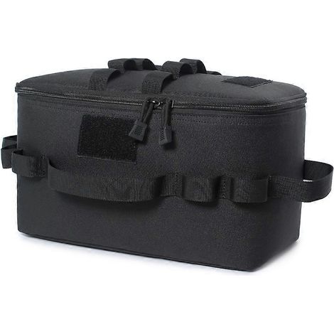 Sac de rangement pour bouteille de gaz de camping, support pour ustensiles de cuisine et casseroles, grande capacité, pour piquets de sol et accessoires de tente, sac à outils