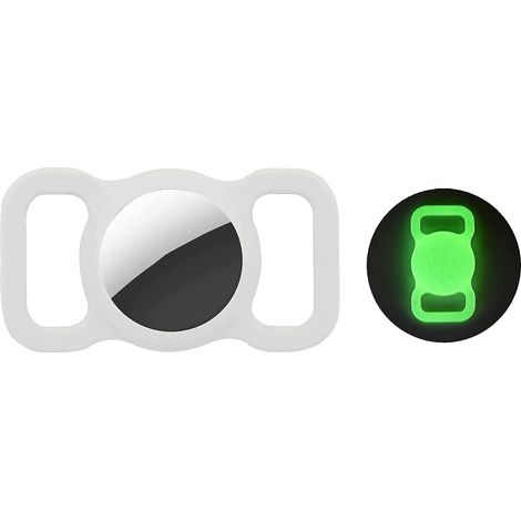 Collier pour Chien, Pet Silicone Housse de Protection pour GPS Finder Étui de Protection Étanche Anti-Perte, Porte-clés pour Collier de Chien et Chat de Compagnie (1/5)