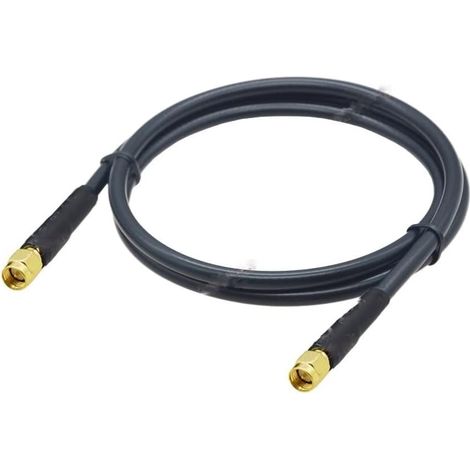 Câble SMA mâle vers cordon coaxial 50-4, d'extension 4G/5G, adaptateur RF (20 m)