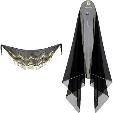 Kostüm Entenstatue Outfits Belly Dance Veil Zement Duck