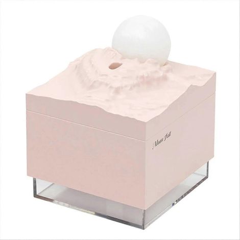 Diffuseur d'arômes Brume Fraîche Humidificateur Lampe Lunaire LED Rose Veilleuse (1/5)