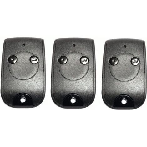 Télécommande 2 canaux 433.92 MHz – Contrôle 2 moteurs de portail et porte de garage – Portée 100m – Technologie codage roulant Safety 2.0+ - 92MHZ (1/4)