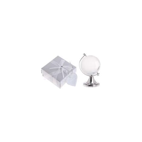Mini-Kristallglobus, Weltkarte, Tischdekoration, Schreibtischdekoration, Geschenk