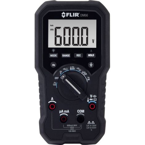 FLIR DM66 Hand-Multimeter digital CAT IV 300 V, CAT III 600 V (1/3)