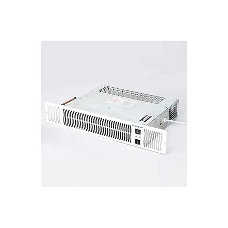Diamond 900 Central Heating Kitchen Plinth Heater: White Grille Under Cupboard Heater