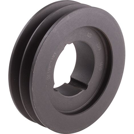 Poulie en fonte, Acier, alésage 42mm ( Prix pour 1 )