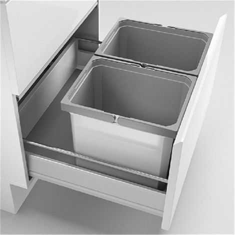 Naber Cox® Box 275 K/600-2, Abfallsammler für vorhandene Auszüge, ohne Biodeckel (1/3)