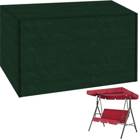 Copertura per altalena da giardino 215x153x145 cm pe (1/5)