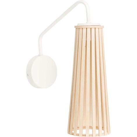 Applique murale Nowodvorski DOVER bois/blanc GU10 35W (1/2)