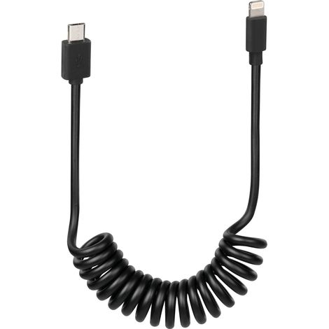 Cavo a spirale per Ebike, Micro Usb  Apple 8 Pin