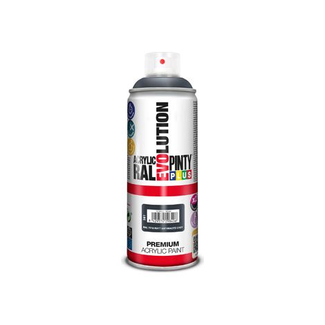 Pintura en Spray PintyPlus Evolution 520cc RAL 7016 Matt Anthracite Grey