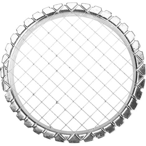 Cortador de verduras Platino, malla grande de 8x8 mm