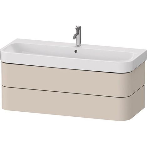 DURAVIT HP4389083830000 Happy D.2+ lave-mains WTU blanc 1175x490x415mm, 2SK