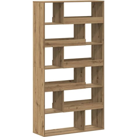 Maison Exclusive - Bücherregal Artisan-Eiche 100x33x187,5 cm Holz (1/5)