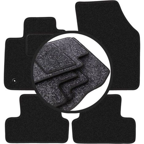 Tapis De Voiture - Polypropylène - Pour Renault Mégane IV Grand-Coupé Liftback Break Grandtour Coupé GT (2015-2023) - Lot De 4 (1/5)