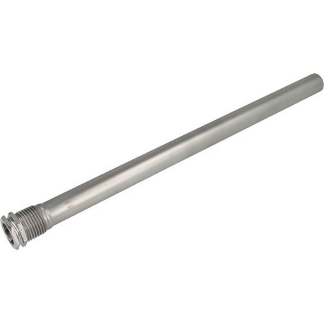 Doigt de gant double 1/2'' inox V4A pour 2 - 3 sondes 280 mm