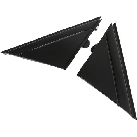 Couvercle de Drapeau de Rétroviseur de Porte 1SH17KX7AA Rétroviseur Gauche Droite Triangle Plaque Garniture Remplacement pour FIAT 500 2012 à 2017 (Noir brillant) (1/5)