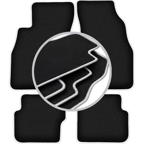 Tappetini auto CARLUX-SILVER per: Fiat Punto EVO hatchback (2998-2012) (1/5)