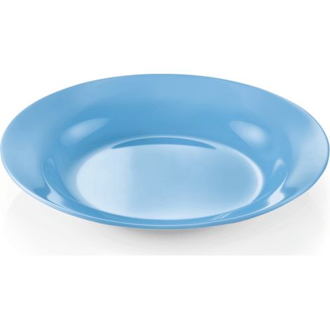 Assiette creuse mélamine Ø 20 cm bleu - Was Germany