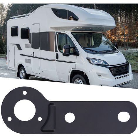 Support de Prise Européenne en Fer Noir pour Véhicule Commercial Remorque Camping-car Voiture