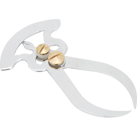 Jauge d'épaisseur en acier inoxydable, règle de mesure de diamètre intérieur et extérieur, outils à main (1/5)