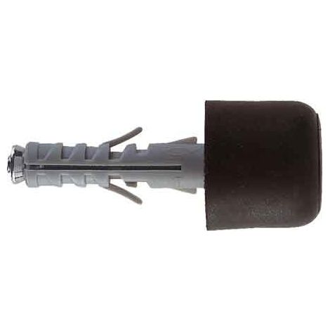 TOPE DE PASADOR CON TOPE PARA PUERTA SB 9/12 - Ø 9x40 mm - color blanco