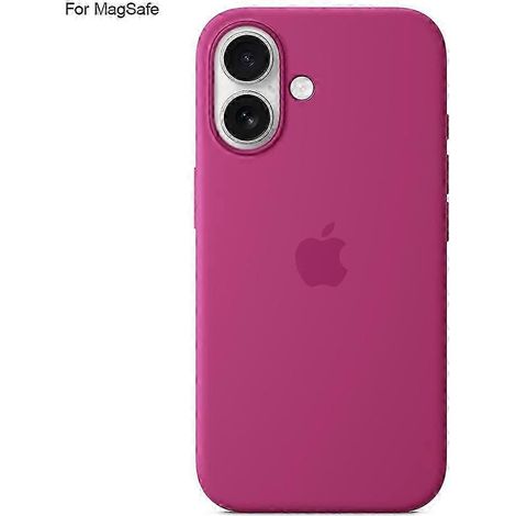 For Iphone 16 Case Compatible With Magsafe Liquid Silicone Phone Back Cover [induction Popover] - Bl( ) (1/2)
