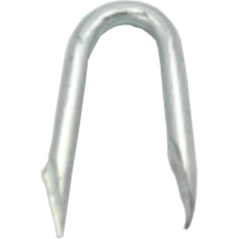 Clavo Stoker u-nail 13x20 galvanizado resistente óxido