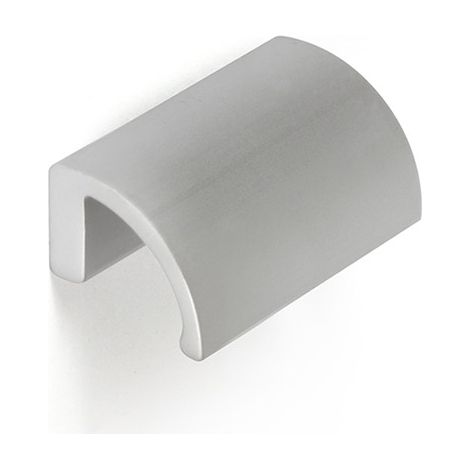 Asa de aluminio con acabado anodizado mate, dimensiones:46x27x30mm y entrepuntos:32mm -