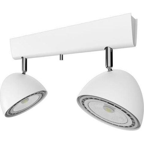 Rampe plafond 2 spots Nowodvorski Vespa blanc ES111