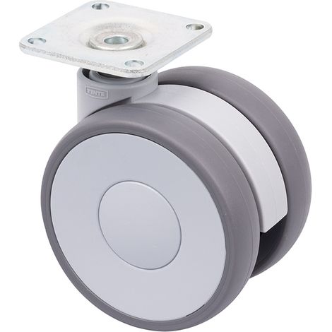 Linea 65mm 70kg Dunkelgraue Möbelrolle SANS MARQUE