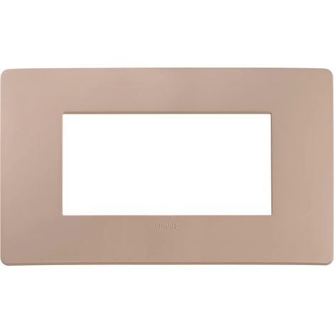 Placca Vimar Plana Up 4M  terracotta  matt 14654U.18 (1/3)