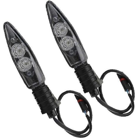 LED-Blinker für BMW S1000RR R1200GS HP4 F800GS R1200R, Schwarz, SZRH