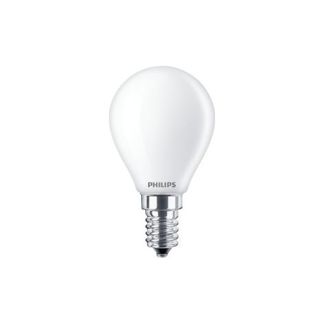 PHILIPS kugelförmige LED-Glühlampe - EyeComfort - 6,5W - 806 Lumen - 6500K - E14 - 93022