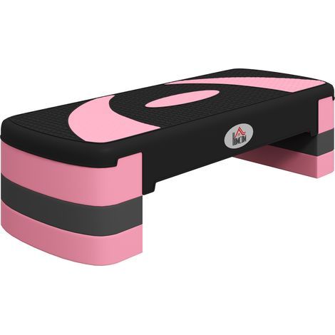 Stepper aérobique réglable en hauteur (10/15/20 cm), charge maximale 150 kg, pour entraînement cardio et remise en forme à domicile. (1/5)