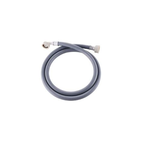 Tuyau d'alimentation eau froide 5 m – Flexible en PVC 25 mm – Connexion droite et coudée – Installation facile avec joints en caoutchouc (1/4)