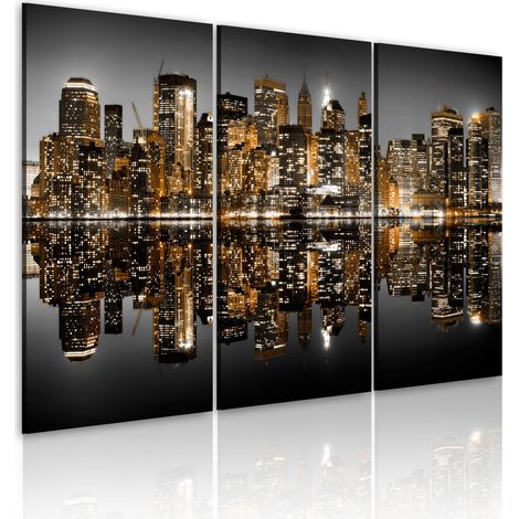 Quadro - Mare di luci: NYC - 60x40 (1/4)