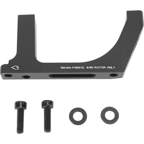 Adaptateur de Frein à Disque en Alliage d'Aluminium pour Rotor Avant 160mm - Support de Montage Frein Disque Vélo (1/5)