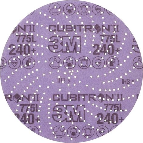 3M 47098 Mola Diametro 152 mm Dimensione dei grani=240 50 pz. (1/3)