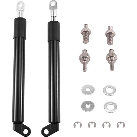 2 amortiguadores de asistencia para Ford RANGER-T9 22-25 Pickup, acero inoxidable, amortiguadores de gas para portón trasero, versión con volante a la izquierda. (1/5)