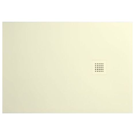 Piatto doccia 80x120 h.3 in ceramica avorio opaco Ceramic.30 di (1/4)