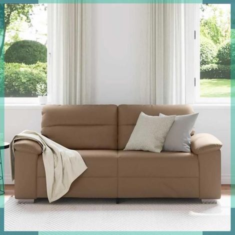 Canapé 2 places - 4105342 - Cappuccino - Similicuir - 180x81x84 cm (1/5)