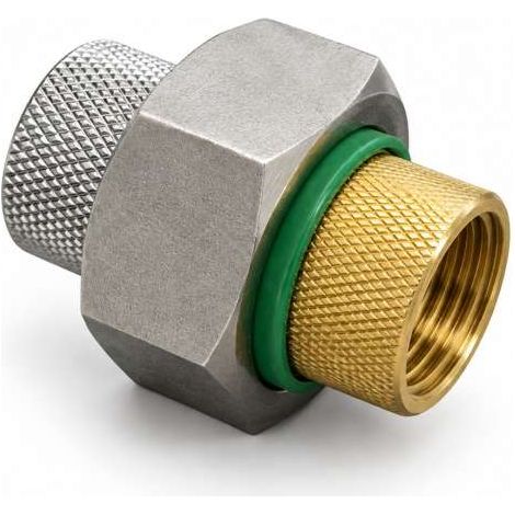 Isolierverschraubung DN15 2x 1/2" IG flachdichtend Isiliertrennverschraubung bei Mischinstallation
