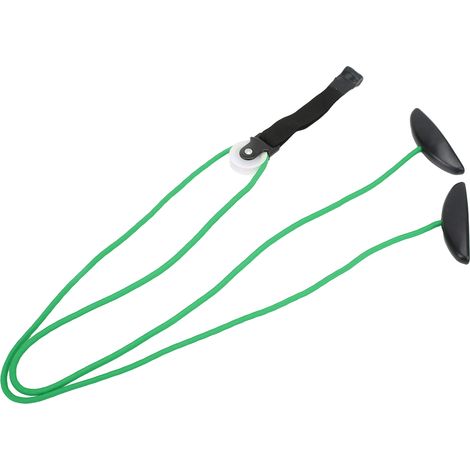 Poulie à corde pour l'épaule à fixer au-dessus de la porte, chaussures à usage domestique pour la rééducation de l'articulation de l'épaule (vert) (1/5)